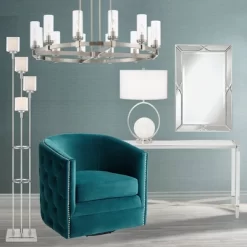 Possini Euro Design Athena Modern Floor Lamp 72" Tall Brushed Nickel 4 Light Tree Clear Outer Opal Inner Double Glass Shade For Living Room Bedroom 15 Possini Euro Design Athena Modern Floor Lamp 72" Tall Brushed Nickel 4 Light Tree Clear Outer Opal Inner Double Glass Shade For Living Room Bedroom -Possini Euro Design Sales GUEST ac0a6ad2 0b11 4658 8bae 6025b179c160