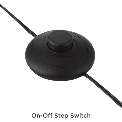 Possini Euro Design Avante Modern 56 1/2" Tall Standing Floor Lamp Light Ribbon Column LED Foot Switch Silver Metal Brushed Nickel Finish Living Room 7 Possini Euro Design Avante Modern 56 1/2" Tall Standing Floor Lamp Light Ribbon Column LED Foot Switch Silver Metal Brushed Nickel Finish Living Room - Image 7