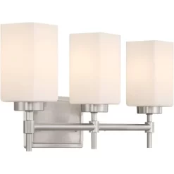 Possini Euro Design Possini Euro Salo 20 3/4" Wide Brushed Nickel 3-Light Bath Light 12 Possini Euro Design Possini Euro Salo 20 3/4" Wide Brushed Nickel 3-Light Bath Light -Possini Euro Design Sales GUEST ad5ff8c0 f39c 412e 8d4f 6e0e5f2981ce