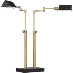 Possini Euro Design Keegan Modern Desk Lamp 24" High Warm Brass With Dual USB Charging Ports LED Adjustable Black Shade For Bedroom Living Room Desk 14 Possini Euro Design Keegan Modern Desk Lamp 24" High Warm Brass With Dual USB Charging Ports LED Adjustable Black Shade For Bedroom Living Room Desk -Possini Euro Design Sales GUEST b6d2dc1f e4b2 4213 b84f 70fdd43c4979