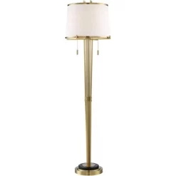Possini Euro Design Palisade Modern Floor Lamp 64" Tall Satin Brass Metal Trimmed Fabric Tapered Drum Shade For Living Room Bedroom Office House Home 13 Possini Euro Design Palisade Modern Floor Lamp 64" Tall Satin Brass Metal Trimmed Fabric Tapered Drum Shade For Living Room Bedroom Office House Home -Possini Euro Design Sales GUEST b7875c97 4595 491e 8777 09fa9f6866b1