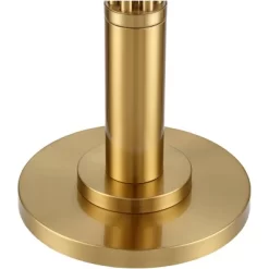 Possini Euro Design Granview Modern Floor Lamp 70 1/2" Tall Brass Metal Sheer Organza Outer Linen Inner Drum Shade For Living Room Bedroom Office Home -Possini Euro Design Sales GUEST b9665cb6 0f0f 49da 92f1 b2c61ad70945