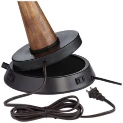 Possini Euro Design Buckhead Modern Table Lamp 28" Tall Bronze With Dimmable USB Workstation Base Drum Shade For Bedroom Living Room Kids Desk Home -Possini Euro Design Sales GUEST ba5c7d8f b444 47ac 83c1 a8955eb83f24