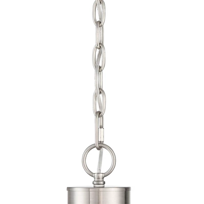 Possini Euro Design Brushed Nickel Graywood Wagon Wheel Chandelier 29 1/4" Wide Farmhouse Rustic 8-Light Fixture Dining Room Kitchen Island Entryway 3 Possini Euro Design Brushed Nickel Graywood Wagon Wheel Chandelier 29 1/4" Wide Farmhouse Rustic 8-Light Fixture Dining Room Kitchen Island Entryway - Image 3