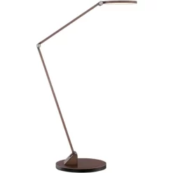 Possini Euro Design Magnum Modern Desk Lamp 36" Tall French Bronze Brown Metal LED Adjustable For Bedroom Living Room Bedside Nightstand Office House -Possini Euro Design Sales GUEST bb94f1d1 7041 4f41 8d3d d5f6e1b52719