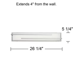 Possini Euro Design Jada Modern Wall Lights Set Of 2 Chrome Silver Hardwire 4" Light Bar LED Fixture White Glass For Bedroom Bathroom Living Room Home 10 Possini Euro Design Jada Modern Wall Lights Set Of 2 Chrome Silver Hardwire 4" Light Bar LED Fixture White Glass For Bedroom Bathroom Living Room Home -Possini Euro Design Sales GUEST bd109862 03cd 4f4c 8086 fc98c227cc4b