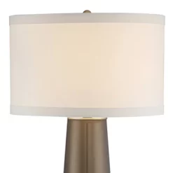 Possini Euro Design Karen Modern Table Lamp 36" Tall Dark Gold Glass Off White Fabric Drum Shade For Bedroom Living Room Bedside Nightstand Office 9 Possini Euro Design Karen Modern Table Lamp 36" Tall Dark Gold Glass Off White Fabric Drum Shade For Bedroom Living Room Bedside Nightstand Office -Possini Euro Design Sales GUEST c6748c4a c890 438e 979f 021b596a0701 1
