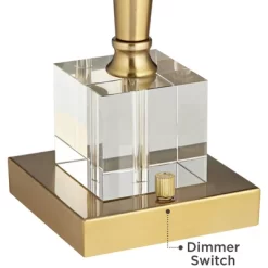 Possini Euro Design Wayne Modern Table Lamps 29 1/4" Tall Set Of 2 Brass With USB Charging Port White Fabric Drum Shade For Bedroom Living Room Kids 11 Possini Euro Design Wayne Modern Table Lamps 29 1/4" Tall Set Of 2 Brass With USB Charging Port White Fabric Drum Shade For Bedroom Living Room Kids -Possini Euro Design Sales GUEST c6ad3dfc 851e 46ad abde e1f3da7e88d1