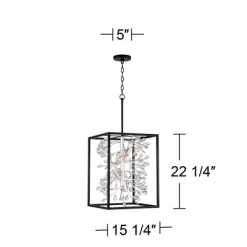 Possini Euro Design Black Silver Pendant Chandelier 15 1/4" Wide Modern Clear Crystal Flower Vine 4-Light Fixture For Dining Room House 15 Possini Euro Design Black Silver Pendant Chandelier 15 1/4" Wide Modern Clear Crystal Flower Vine 4-Light Fixture For Dining Room House -Possini Euro Design Sales GUEST c8ac2b71 c805 4378 b0a9 146ccced3985