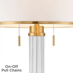 Possini Euro Design Cadence Modern Floor Lamp With Riser 67 1/2" Tall Crystal Glass Column Satin Brass Linen Drum Shade For Living Room Bedroom Office 9 Possini Euro Design Cadence Modern Floor Lamp With Riser 67 1/2" Tall Crystal Glass Column Satin Brass Linen Drum Shade For Living Room Bedroom Office -Possini Euro Design Sales GUEST ca16b7ce 07a6 4449 89e6 d12a22ac27f0