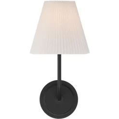 Possini Euro Design Possini Euro Nina 14" High Matte Black Wall Sconce -Possini Euro Design Sales GUEST d00dd43a 0d3f 4c51 9e69 e903d7a84dca