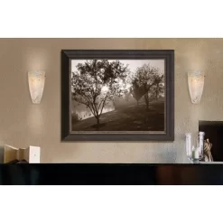 Possini Euro Design Emelle Modern Wall Light Sconces Set Of 2 Caramel Amber Art Glass Hardwire 7" Fixture For Bedroom Bathroom Vanity Living Room Home -Possini Euro Design Sales GUEST d0f8beb6 2047 4aed 8237 2021aa6db69e