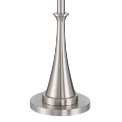 Possini Euro Design Burbank Modern 70" Tall Standing Floor Lamp Large Torchiere Foot Dimmer Switch Silver Metal Brushed Nickel Finish Living Room 11 Possini Euro Design Burbank Modern 70" Tall Standing Floor Lamp Large Torchiere Foot Dimmer Switch Silver Metal Brushed Nickel Finish Living Room -Possini Euro Design Sales GUEST d4977b97 200f 41ad 98e5 c637732f37bc
