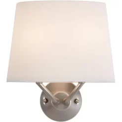 Possini Euro Design Possini Euro 11 3/4" High Brushed Nickel Modern Wall Sconce Light 12 Possini Euro Design Possini Euro 11 3/4" High Brushed Nickel Modern Wall Sconce Light -Possini Euro Design Sales GUEST d4b0b56b 8df6 4caa a5df 7dd701b4ab60