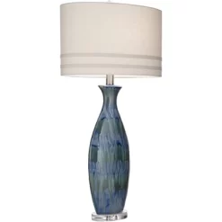 Possini Euro Design Annette 38" Tall Large Modern Coastal End Table Lamps Set Of 2 Blue Drip Finish Ceramic Living Room Bedroom (Colors May Vary) 14 Possini Euro Design Annette 38" Tall Large Modern Coastal End Table Lamps Set Of 2 Blue Drip Finish Ceramic Living Room Bedroom (Colors May Vary) -Possini Euro Design Sales GUEST d70571c6 f159 4669 a203 45b6e628742f