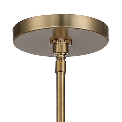 Possini Euro Design Byzantium Warm Gold Chandelier 35" Wide Modern Clear Glass Shade 8-Light Fixture For Dining Room Foyer Kitchen Island Entryway 3 Possini Euro Design Byzantium Warm Gold Chandelier 35" Wide Modern Clear Glass Shade 8-Light Fixture For Dining Room Foyer Kitchen Island Entryway - Image 3