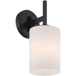 Possini Euro Design Nanni 12" High Modern Wall Sconce Light Lamp Fixture Mount Bathroom Bedroom Hardwired Cordless Matte Black Milk Glass Shade 12 Possini Euro Design Nanni 12" High Modern Wall Sconce Light Lamp Fixture Mount Bathroom Bedroom Hardwired Cordless Matte Black Milk Glass Shade -Possini Euro Design Sales GUEST d77e219c 9b2b 4bd6 8a7a 0f30333abc61