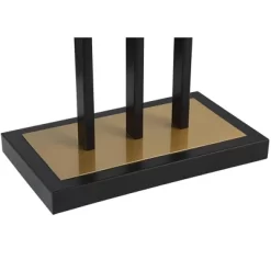 Possini Euro Design Acadia Modern Floor Lamp 71" Tall Black Warm Gold Metal 3 Light Frosted White Glass Globe Shade For Living Room Bedroom Office -Possini Euro Design Sales GUEST d78a86d9 1d03 451e 81cf 22c711287c0d