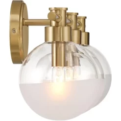 Possini Euro Design Possini Euro Leggio 27" Wide Warm Brass 3-Light Bath Light -Possini Euro Design Sales GUEST dbf3d4bc da4c 4911 b1e5 eb8e90d27a27