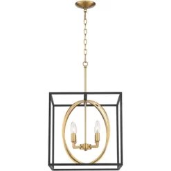 Possini Euro Design Black Warm Brass Cage Foyer Pendant Chandelier 16 1/2" Wide 4-Light Mid Century Modern For Dining Room House 11 Possini Euro Design Black Warm Brass Cage Foyer Pendant Chandelier 16 1/2" Wide 4-Light Mid Century Modern For Dining Room House -Possini Euro Design Sales GUEST e13bf3e3 0cc1 489d ac64 ca7937b8787d