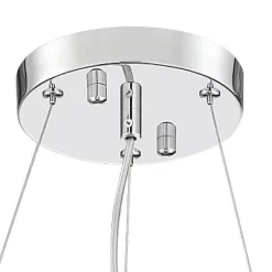 Possini Euro Design Alyssa Chrome Drum Chandelier 23 1/2" Wide Modern Crystal 12-Light LED Fixture For Dining Room Kitchen Island Entryway Bedroom -Possini Euro Design Sales GUEST e20a9cd3 49fd 4a82 b8ca 274363a8336d