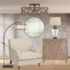 Possini Euro Design Moorcroft Modern Farmhouse Ceiling Light Semi Flush Mount Fixture 14 1/2" Wide Dark Wood Bronze 6-Light Hexagon Frame For Bedroom 15 Possini Euro Design Moorcroft Modern Farmhouse Ceiling Light Semi Flush Mount Fixture 14 1/2" Wide Dark Wood Bronze 6-Light Hexagon Frame For Bedroom -Possini Euro Design Sales GUEST e365a827 dd64 4f45 abf0 cc9e7e1dfb53