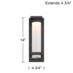 Possini Euro Design Possini Euro Kathleen 14" High Sand Black LED Wall Sconce Set Of 2 -Possini Euro Design Sales GUEST e3b86bff 9d3b 430b 9fff 5ce72ea4a66f