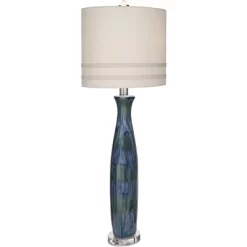 Possini Euro Design Annette 38" Tall Large Modern Coastal End Table Lamps Set Of 2 Blue Drip Finish Ceramic Living Room Bedroom (Colors May Vary) 15 Possini Euro Design Annette 38" Tall Large Modern Coastal End Table Lamps Set Of 2 Blue Drip Finish Ceramic Living Room Bedroom (Colors May Vary) -Possini Euro Design Sales GUEST e5a776d6 34be 4e9e 8d4d 7d0a70f8e1fb