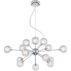 Possini Euro Design Spheres Chrome Chandelier 30" Wide Mid Century Modern Sputnik Glass Shade 15-Light Fixture For Dining Room House Kitchen Island 11 Possini Euro Design Spheres Chrome Chandelier 30" Wide Mid Century Modern Sputnik Glass Shade 15-Light Fixture For Dining Room House Kitchen Island -Possini Euro Design Sales GUEST e5cc472f 4e24 46de 9236 85fc911fa193