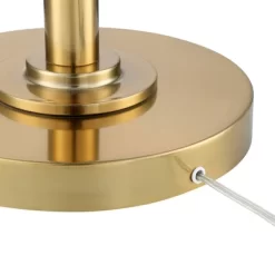 Possini Euro Design Kinsey Modern Torchiere Floor Lamp 72 1/2" Tall Brass Gold Metal Stone Pattern Crystal Glass Shade For Living Room Office House -Possini Euro Design Sales GUEST e810d4ad 4b95 49e1 b4c6 0ba43d797023