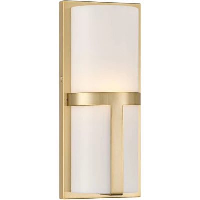 Possini Euro Design Possini Euro Roma 12" High Soft Gold Wall Sconce 3 Possini Euro Design Possini Euro Roma 12" High Soft Gold Wall Sconce - Image 3