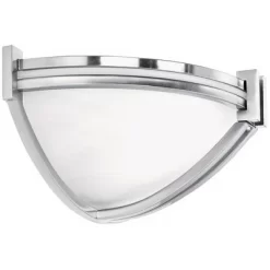 Possini Euro Design Solara Modern Wall Light Sconce Brushed Nickel 13 3/4" Fixture Marbleized Glass For Bedroom Bathroom Vanity Reading Living Room -Possini Euro Design Sales GUEST ed87f4c6 9e4b 4dad 8424 0f02453cc53b