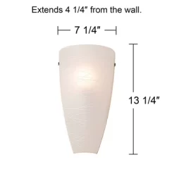 Possini Euro Design Isola Modern Wall Light Sconce White Stripes Frosted Art Glass 7 1/4" Fixture For Bedroom Bathroom Vanity Reading Living Room Home 10 Possini Euro Design Isola Modern Wall Light Sconce White Stripes Frosted Art Glass 7 1/4" Fixture For Bedroom Bathroom Vanity Reading Living Room Home -Possini Euro Design Sales GUEST ee88c0ee 16f9 4a55 8b23 9ca53fc736d2