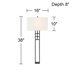 Possini Euro Design Ventano Modern Wall Lamp Matte Black Metal Plug-in 16" Light Fixture White Linen Shade For Bedroom Living Room House Hallway 10 Possini Euro Design Ventano Modern Wall Lamp Matte Black Metal Plug-in 16" Light Fixture White Linen Shade For Bedroom Living Room House Hallway -Possini Euro Design Sales GUEST f3a1ba2f dd24 470e 9c69 21078952f7d1