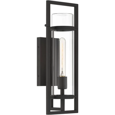 Possini Euro Design Possini Euro Castello 18"H Sand Black Wall Sconce 6 Possini Euro Design Possini Euro Castello 18"H Sand Black Wall Sconce - Image 6