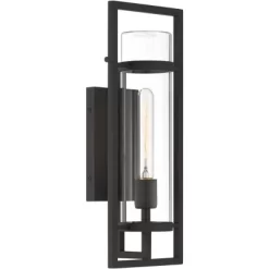 Possini Euro Design Possini Euro Castello 18"H Sand Black Marine Grade Outdoor Wall Light -Possini Euro Design Sales GUEST f5cb4179 09de 4760 b4d0 b2763f164cc9 2