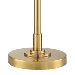 Possini Euro Design Kinsey Modern Torchiere Floor Lamp 72 1/2" Tall Brass Gold Metal Stone Pattern Crystal Glass Shade For Living Room Office House -Possini Euro Design Sales GUEST f975e817 5162 4026 aa58 a21f6192a5c8