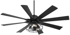 60" Possini Euro Design Modern Indoor Ceiling Fan With LED Light Remote Control Matte Black Cage For Living Room Kitchen House -Possini Euro Design Sales GUEST f9d14dea 5b7b 4453 9896 9fc18251c0e0