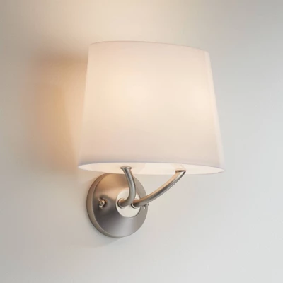 Possini Euro Design Possini Euro 11 3/4" High Brushed Nickel Modern Wall Sconce Light 1 Possini Euro Design Possini Euro 11 3/4" High Brushed Nickel Modern Wall Sconce Light