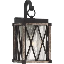 Possini Euro Design Brawley Rustic Industrial Outdoor Wall Light Fixture Bronze Wood Grain 13 1/2" Clear Seedy Glass For Post Exterior Barn Deck House 9 Possini Euro Design Brawley Rustic Industrial Outdoor Wall Light Fixture Bronze Wood Grain 13 1/2" Clear Seedy Glass For Post Exterior Barn Deck House -Possini Euro Design Sales GUEST fddb185d 2a6f 48db a6db 5392c2aad276