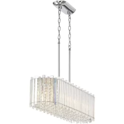 Possini Euro Design Mirabell Chrome Linear Island Pendant Chandelier 34" Wide Modern LED Clear Glass Crystal 6-Light Fixture For Dining Room Kitchen 12 Possini Euro Design Mirabell Chrome Linear Island Pendant Chandelier 34" Wide Modern LED Clear Glass Crystal 6-Light Fixture For Dining Room Kitchen -Possini Euro Design Sales GUEST fe2cb9cb 5268 4869 82ca f5d9eeeaf3e7